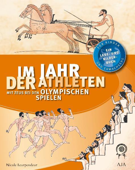 Illustrationen nach antiken Motiven. Abbildungen von Modell und Plan des Heiligtums von Olympia.