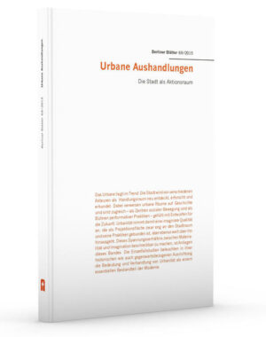 Das Urbane liegt im Trend. Die Stadt wird von verschiedenen Akteuren als Handlungsraum neu entdeckt, erforscht und erkundet. Dabei verweisen urbane Räume auf Geschichte und sind zugleich – als Zentren sozialer Bewegung und als Bühnen performativer Praktiken – gefüllt mit Entwürfen für die Zukunft. Urbanität nimmt damit eine imaginäre Qualität an, die als Projektionsfläche zwar eng an den Stadtraum und seine Praktiken gebunden ist, aber ebenso weit über ihn hinausgeht. Dieses Spannungsverhältnis zwischen Materialität und Imagination beschreibbar zu machen, ist Anliegen dieses Bandes. Die Einzelfallstudien beleuchten in ihrer historischen wie auch gegenwartsbezogenen Ausrichtung die Bedeutung und Verhandlung von Urbanität als einem essentiellen Bestandteil der Moderne.