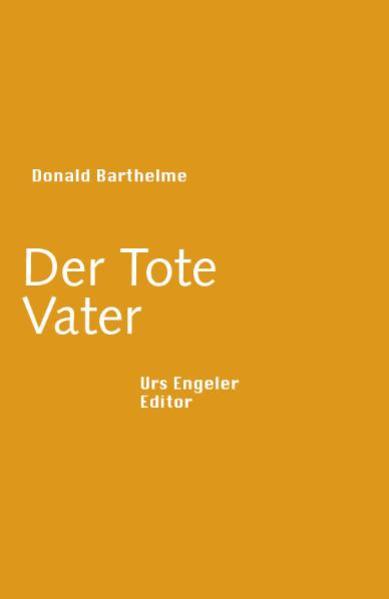 Neunzehn Männer zerren mit Hilfe eines Kabels einen riesigen Kadaver über Land. Der Tote Vater ist ein halb-totes, halb-lebendes, teils mechanisches, weises und eitles Monster, das sich immer noch Hoffnungen macht, obwohl es längst tot ist. In Der Tote Vater hat Donald Barthelme ein einzigartiges fiktionales Universum geschaffen: eindrücklich, amüsant, verrückt und unumgänglich. Donald Barthelme (1931-1989) ist der Autor der amerikanischen Postmoderne. „Barthelme“, schreibt Thomas Pynchon, „ist einer aus der Handvoll Autoren, die den Rest von uns schlecht aussehen lassen.“