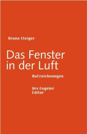 Wie die Fragmente eines Lebensromans nehmen sich Bruno Steigers Aufzeichnungen aus. Der Wunsch nach Selbsterkenntnis, der Aufzeichnungen gemeinhin prägt, mündet bei ihm in Selbsterfindung. Es ist zugleich die Statuierung einer Welt, die zwischen Imagination und Realität liegt und deren ganz eigene Wahrheit nur in der Überzeichnung dingfest zu machen ist. Im Wechsel von Weisheit und Irrwitz gibt es kaum ein Thema, das nicht einer paradoxalen 'Steigerung' unterzogen wird: Musik, Religion, Politisches, die Liebe und die Meteorologie - mitten aus den Abgründen des Menschlichen wie des Allzumenschlichen heraus richtet der Autor seinen Blick auf eine 'von Gespenstern bewohnte Welt'.