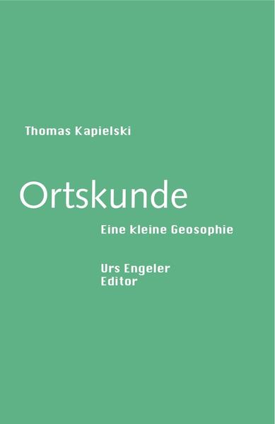 Dieses Buch in ein paar wenigen Sätzen beschreiben zu wollen, wäre ein vermessenes Unterfangen. Wir versuchen es in Ansätzen: Die Rede ist von der Freiluftbühne im Walde zu Sprötau, von Fahrradrekordversuchen in Obertopfstedt, der Umbenennung von Schneger aus gutem Grunde, vom Bahnhof von Uelzen, vom «Casa de la Pasta» in Kakerbeck, vom Niedergang des Bierbrauerbrauchtums in Gardelegen, von der Heiligsprechung der Anna Karina Emmerick aus Düllmenhorst, der Butzbacher Beratung und von dem, was in Zirndorf-Leichendorf los ist, und von vielen, vielen weiteren Dingen mehr (von Bewilligungen in Berlin, Veruntreuungen in Hannover, Schlotmann aus Balve, ...), die getreulich zu berichten Kapielski nicht müde wird. Im Ganzen also: Prosa mit Witz, Charme, weltmännischer Eleganz und mannhafter Eloquenz, wie sie einem Lyrikverlag gebührt.