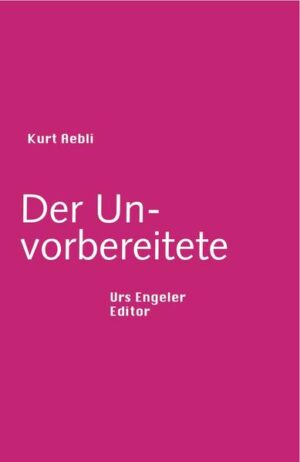 Der ins Herz getroffene Punkt: so lautete der Titel des Buches, dessen Erfolg Kurt Aeblis Ruf ( 'bekanntester Unbekannter der Schweizer Literatur') bestätigte und zugleich widerlegte. Der neue Erzählband Der Unvorbereitete scheint eine Fortsetzung und Weiterentwicklung der Lebens- und Weltbetrachtungen von Aeblis alter Ego Wellenberg zu sein, der mit sich allein in dem Schatten lebt, den er selber wirft. Im zentralen Teil des Buches lernen wir aber nun seinen desillusionierten Protagonisten Gregor von einer unerwarteten Seite kennen: als Liebenden. Doch Aebli wäre nicht Aebli und Gregor nicht Gregor, wenn diese Geschichte vom Finden, Verlieren und Wiederfinden einer großen Liebe hier nicht erzählt würde als ausweglose Geschichte des Glücks.