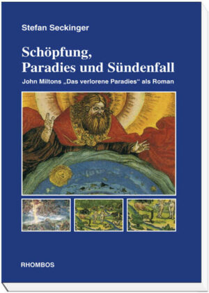 Stefan Seckinger Schöpfung, Paradies und Sündenfall John Miltons "Das verlorene Paradies" als Roman 88 Seiten. 2007. Preis 17,80 Euro. ISBN 978-3-938807-39-2. Rhombos-Verlag, Berlin. John Miltons PARADISE LOST erzählt von der Schöpfung der Welt und dem Sündenfall der ersten Menschen. Der Teufel spielt dabei eine entscheidende Rolle. Als schönster Engel erschaffen organisiert er eine Revolte im Himmel, die ihn schließlich zu dem macht, was er ist: Der ewige Gegenspieler Gottes. Sein Auftritt in PARADISE LOST ist faszinierend und wohl der sympathischste der ganzen Weltliteratur. Der Leser findet für sein Handeln vollstes Verständnis, geht er doch nur allzu menschlich vor. Milton zeigt uns einen Engel, der zum Dämonen geworden ist, weil er hoch hinaus will und dabei doch nur auf seine eigene Nichtigkeit stößt. Auch sein Triumph über die Schöpfung Gottes und die Menschen, die er erfolgreich in Versuchung führt, wird ihm wieder genommen. Die vorliegende Übersetzung will dem modernen Leser den Inhalt dieses Werkes nahe bringen. Sie verzichtet auf sperrige und schwer nachvollziehbare Gedankengänge der berühmten Vorlage, um ihre eigentliche Intention in den Vordergrund zu stellen: PARADISE LOST stellt den Leser in das Licht seiner Herkunft und vor den Abgrund seiner Schuld. Hier erfahren wir, woher unsere Sehnsucht nach dem verlorenen Paradies kommt.