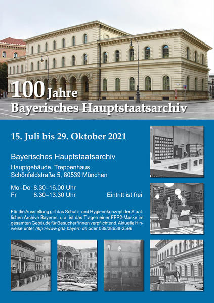 100 Jahre Bayerisches Hauptstaatsarchiv | Bundesamt für magische Wesen