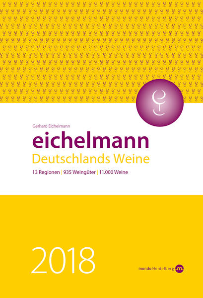 "Als umfassendster und kritischster Weinführer Deutschlands gilt der Eichelmann." (Börsenblatt, November 2017) Der erfolgreichste deutsche Weinführer erscheint mit neuem Cover, der Inhalt wird noch leserfreundlicher präsentiert. Kein anderer Weinführer beschreibt die Weingüter und ihre Weine so detailliert, in so großem Format und solchem Umfang: 1248 Seiten umfasst die neue Ausgabe. Der Eichelmann 2018 ist komplett bebildert, jedem Weingut wird eine eigene Seite gewidmet, ein Etikett ist abgebildet, die Spitzenwinzer werden auf jeweils zwei Seiten auch im Bild vorgestellt. Weit über 12.000 Weine wurden dieses Jahr verkostet, 940 Weingüter mit 10.950 Weinen hat die Redaktion ausgewählt. „Eichelmann 2018 Deutschlands Weine“ bietet eine Einführung in die deutschen Weinanbaugebiete, alphabetisch geordnete Porträts zu den besten Erzeugern und die Bewertung und Beschreibung ihrer Weine. Preisangaben und Register mit Schnäppchen- und Bestenlisten, Orts- und Lagenverzeichnis runden diesen einmaligen Führer ab.