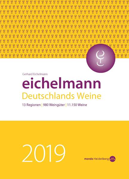 „Als umfassendster und kritischster Weinführer Deutschlands gilt der Eichelmann", schrieb das Börsenblatt im November 2017, „Das Standardwerk zum deutschen Wein steht auf der Rückseite des Einbands, zurecht. Übersichtlich, klar gegliedert, textstark." urteilte Caro Maurer im General-Anzeiger im Januar 2018: „Der Klassiker". Nun liegt die neue Bestandsaufnahme deutschen Weins vor, durchgängig farbig bebildert: „Eichelmann 2019 Deutschlands Weine“ bietet eine Einführung in die deutschen Weinanbaugebiete, alphabetisch geordnete Porträts zu den besten Erzeugern - darunter 100 neue Erzeuger - und die Bewertung und Beschreibung ihrer Weine. Preisangaben, Register mit Schnäppchen- und Bestenlisten, eine Übersicht der besten Bio-Winzer sowie ein Ortsverzeichnis runden diesen einmaligen Führer ab. Der Band ist bebildert mit Fotos von Andreas Durst zum Thema Terroir.