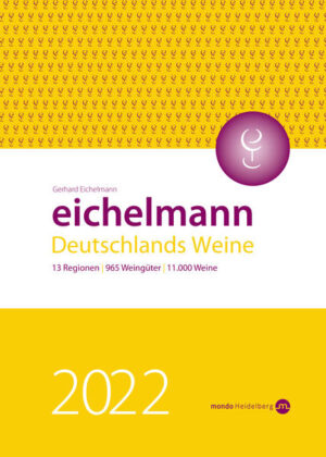 „Als umfassendster und kritischster Weinführer Deutschlands gilt der Eichelmann", schrieb das Börsenblatt, „Das Standardwerk zum deutschen Wein steht auf der Rückseite des Einbands, zurecht. Übersichtlich, klar gegliedert, textstark." urteilte Caro Maurer im General-Anzeiger. „Reich-Ranicki für Weingüter und Weine“ urteilte der Hessische Rundfunk über den Autor. Nun liegt die neue Bestandsaufnahme deutschen Weins vor, durchgängig farbig bebildert: „Eichelmann 2022 Deutschlands Weine“ bietet eine Einführung in die deutschen Weinanbaugebiete, alphabetisch geordnete Porträts zu den besten Erzeugern - darunter 74 neue Erzeuger und 249 biologisch arbeitende Weingüter - und die Bewertung und Beschreibung ihrer Weine. Preisangaben, Register mit Schnäppchen- und Bestenlisten, eine Übersicht der besten Bio-Winzer sowie ein Ortsverzeichnis runden diesen einmaligen Führer ab. Zum Buch erhalten alle Buchkäufer die Premium-App „Eichelmann 2022“.