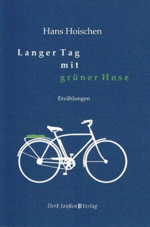 Hans Hoischen legt mit "Langer Tag mit grüner Hose" seinen ersten Erzählungsband vor. In 49 Erzählungen zeichnet Hoischen Szenen des Lebens: Alltägliches, Ausflüge, Reisen, auch in die Kindheit. Akribisch beobachtend, schildert er komische, absurde, aber auch abgründige Situationen.