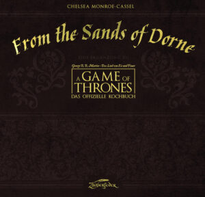 Feurige Hauptgerichte, erfrischende Getränke und raffinierte Desserts - in From the Sands of Dorne, einem Ergänzungsband zu "A Game of Thrones - Das offizielle Kochbuch", widmet sich die Autorin Chelsea Monroe-Cassel den kulinarischen Besonderheiten des exotischsten aller Länder Westeros. Ausgehend von der dornischen Kultur, dem Klima und dem Zugang zu Handelsrouten hat sie Rezepte zusammengestellt, die ein authentisches Lebensgefühl dieser Region spürbar werden lassen. Dazu kommen einige Rezepte, die auf Beschreibungen in "Ein Tanz mit Drachen" und "Die Dunkle Königin" von George R.R. Martin basieren, sowie eines aus seinem noch unveröffentlichten nächsten Band "The Winds of Winter".