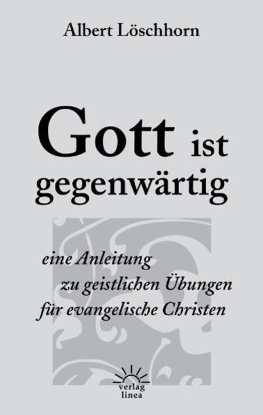 Ausgehend von Gerhard Tersteegens Lied „Gott ist gegenwärtig“ und einer Abhandlung Tersteegens über das Leben in Gottes Gegenwart hat Albert Löschhorn Texte von Gerhard Tersteegen, Bruder Lorenz und neueren Autoren wie Oswald Chambers zu dem uns oft viel zu wenig bewussten Nahesein Gottes zusammengestellt. Betrachtungen und Gebete-oder Meditationen-die jedoch mehr als nur Andachten und Gedanken sein sollen: geistliche Übungen, durch die ein Leben in der Gegenwart Gottes eingeübt werden kann.