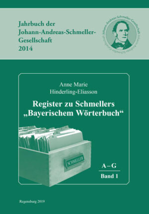 Register zu Schmellers "Bayerischem Wörterbuch" (Schmeller-Jahrbücher 2014/2015/2016) | Bundesamt für magische Wesen