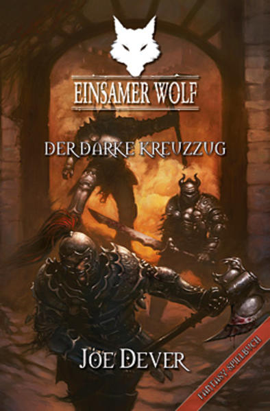 Du bist der Kai-Großmeister Einsamer Wolf! Setze dein Abenteuer mit dem fünfzehnten Band dieser Rollenspielserie DER DARKE-KREUZZUG fort und werde Teil einer einzigartigen Fantasy-Saga. Das Königreich Lencia befindet sich schon seit Jahrhunderten in einem scheinbar endlosen Krieg mit den Drakkarim aus Nyras. Doch nun hat sich Kriegslord Magnaarn, Herrscher über Nyras, auf die Suche nach dem Unheilsstein von Darke begeben, um mit dessen Macht den Krieg zu beenden und die Lencianer endgültig zu vernichten. Um das zu verhindern, musst du den teuflischen Höllensumpf durchqueren, tief in die Wälder des nördlichen Nyras’ eindringen und Magnaarn ein für alle Mal stoppen. Kannst du deine lencianischen Verbündeten retten oder wirst du dem bösen Kriegslord zum Opfer fallen? Jedes Buch der Saga Einsamer Wolf kannst du einzeln für sich oder kombiniert mit den anderen Abenteuern dieser Reihe als einzigartige Rollenspielsaga spielen und erleben. Im Zusatzabenteuer BURG AKITAL schlüpfst du in die Rolle von Hauptmann Prarg, einem erfahrenen Offizier in der Armee Lenicas. König Sarnac hat dich in die Stadt Lozonzee geschickt, welche die Lencianer den Drakkarim entreißen konnten. Doch der Feind steht kurz davor, sie zurückzuerobern. Kannst du mit deiner Kampferfahrung und deinem taktischen Wissen den Vormarsch des Feindes stoppen?