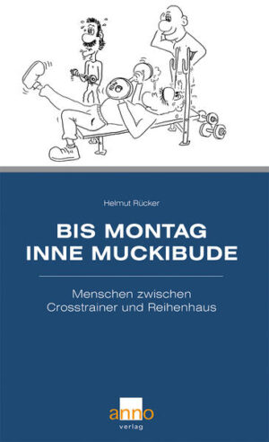 Die Muckibude, das Fitnesscenter, ist seit langem nicht mehr nur das Eldorado der Eisenmännner oder eine Fleischbeschau für junge Singles. Nein, zumindest im Ruhrpott treffen sich in diesem Mikrokosmos der Gesellschaft Menschen jeder Couleur und jeden Alters beileibe nicht nur um sich fit zu halten. Dort wird gelacht und gelästert, gestritten und geliebt - wie im richtigen Leben auch. Was dort und drum herum alles so passieren kann, schildert Helmut Rücker in „Bis Montag inne Muckibude“ mit einem feinen und hintersinnigen Humor.