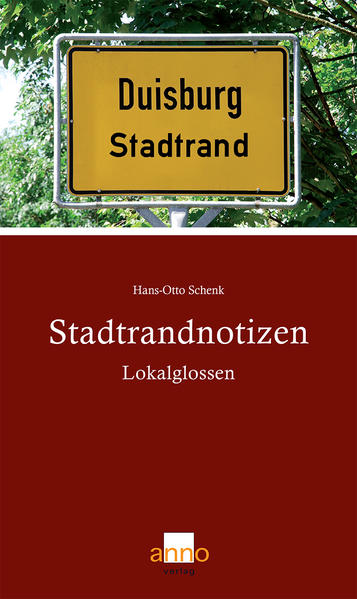 Der bekannte Publizistik-Wissenschaftler Emil Dovifat nannte die Glosse „die kürzeste und daher die schwerste journalistische Stilform“. Doch sie bereitet dem Verfasser - und hoffentlich auch den Leser und Leserinnen und Lesern - das größte Vergnügen. Hans-Otto Schenk veröffentlichte unter dem Namenskürzel HOS bereits mehr als 1.200 Glossen in der Duisburger Ausgabe der Rheinischen Post. In den „Stadtrandnotizen“ erscheint eine Auswahl seiner Lokalglossen erstmals in Buchform.