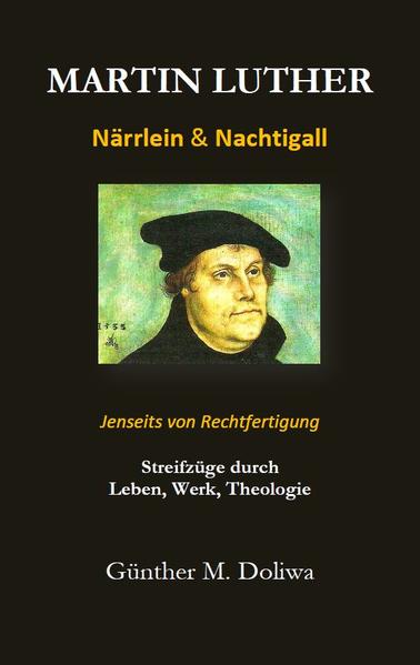 Martin Luther, 500 Jahre nach der Reformation, verdient eine kritische Würdigung. Seine Rechtfertigungslehre fußt auf einer juristischen Theologie, die überholt ist. In einer Art Feature skizziert der Autor den Reformator in fünfzehn Bildern. In neuen Thesen & einer Reihe von Essays, Rezensionen und Kritiken entfaltet der (katholische) Theologe G. M. Doliwa eine moderne Sicht auf den Christus-Impuls, der das Abendland entscheidend geprägt hat.