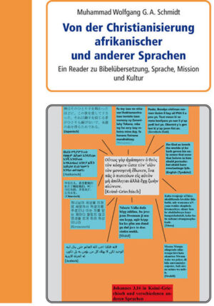 Die Übersetzung der Bibel in fremde Sprachen hat nicht nur diese Sprachen entschieden beeinflusst und umgestaltet, sondern immer auch enorme Auswirkungen auf die Umgestaltung der Kultur ihrer Sprecher gehabt. Welche Dinge sind bei der Übersetzung der Bibel zu berücksichtigen, wenn das Wort Gottes in der fremden Sprache sinntreu wiedergegeben werde soll? Den vielfältigen Aspekten sprachenwissenschaftlicher, theologischer, historischer und ethnologischer Art wird in den Beiträgen dieses Readers am Beispiel afrikanischer Sprachen und des Chinesischen nachgegangen.