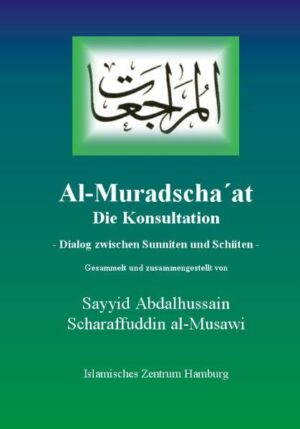 Dialog zwischen Sunniten und Schiiten Das Buch gilt als Pflichtlektüre für jeden Muslim, der tiefer in den innerislamischen Dialog einzusteigen gedenkt und durch Kenntnis der unterschiedlichen Richtungen im Islam die innerislamische Geschwisterlichkeit vertiefen will.