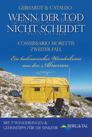 Ein kulinarischer Wanderkrimi aus den Abruzzen Mit sieben Wanderungen & Geheimtipps für die Einkehr Der ehemalige Leiter des Krankenhauses von Teramo, Professor Paolo Ringo, wird seit einer Wanderung in den Bergen um Scanno vermisst. Für Ispettore Peroni ist die Sache schnell klar, es war Mord. Dessen Sohn Ignazio ist der Täter. Wenn der Tod nicht scheidet (im Italienischen: Quando la morte non divide) ist der zweite Fall von Commissario Mario Moretti. Die Ermittlungen führen die beiden Polizisten in die Berge der Maiella, in das Hochgebirge des Gran Sasso und an die Küste der Adria. Aber nicht nur der Fall Dottor Paolo Ringo beschäftigt den Commissario, auch eine unbedingt zu vermeidende Dienstreise nach Venedig verfolgt ihn, ebenso wie die ständigen Versuchungen des schwachen Geschlechts. Zu gerne würde er seinen ersten Mordfall aufklären, um seinen Vorgesetzten, Questore Brolio, von seinen kriminalistischen Fähigkeiten zu überzeugen. Seinen Kollegen Peroni indessen verfolgt die ständige Angst zu verhungern, in einem Land wo die Küche noch heute ihre Ursprünglichkeit bewahrt und die mediterranen Gerichte eine schier unerschöpfliche Vielfalt aufweisen. Die Abruzzen, die mit einem Drittel ihrer Gesamtfläche die größte Naturschutzfläche Italiens aufweisen, sind auch diesmal wieder Schauplatz der Ermittlungen der Beamten Moretti und Peroni. Es sind die kleinen Geschichten, die den Mordfall Paolo Ringo begleiten und den Roman besonders unterhaltsam gestalten. Die Wanderungen im Anschluss führen zu den Originalschauplätzen der Geschichte, die kulinarischen Empfehlungen können sie in den gleichnamigen Lokalen genießen. Im Anhang finden Sie die Adressen der im Roman vorkommenden Einkehrtipps, die vom Autor und der Wanderfee Karin entdeckt und getestet wurden. Vielleicht wollen Sie aber auch zu Hause die mediterranen Speisen, wie die Pastiera oder eine Parmigiana genauso wie die Alici S’aor oder auch die Gnocchi con Vongole, nach den leicht verständlichen Rezepten von Immacolata Cataldo, der Ehefrau des Autors, nachkochen. Buon Appetito.