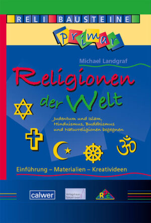 Kinder kommen heute früh in Kontakt mit den Religionen der Welt-über Mit­schüler, Nachbarn oder durch Medien. Sie fragen, warum es Religionen gibt und woran Menschen glauben. Dabei erfahren sie: Religionen geben Antwort auf Fragen nach Gott und der Welt, nach dem Woher, dem Wohin und dem Sinn des Lebens. Die ReliBausteine „Religionen der Welt“ bieten erste Zugänge, damit Kinder und Jugendliche solche Fragen erfassen und sich orientieren können. Schwerpunkte bilden Judentum und Islam. Zusätzlich werden Bausteine zu den Religionen Asiens sowie zu Naturreligionen angeboten.