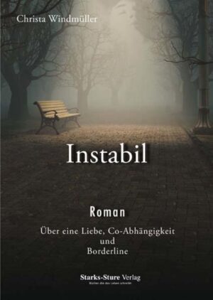 Eine Frau begegnet zufällig einem Mann. Er wirkt distanziert, regelrecht unnahbar. Trotz seiner schwarzen Kleidung und seines dunklen Auftretens, weckt er ihr Interesse. Von seinem Anderssein fasziniert, hinterfragt sie ihn und lässt sich auf ihn ein. Aus einer Freundschaft entwickelt sich eine Liebesbeziehung, die schließlich zur Zerreißprobe wird: Er setzt sie unter Druck, sobald sie eigene Weg geht, oder droht, sich umzubringen, wenn sie nicht für ihn da ist - doch sie hält an ihm fest.Er ist Borderliner und sie co-abhängig. Christa Windmüller erzählt in ihrem Roman von zwei Liebenden, die weder mit- noch ohne einander leben können. Die Autorin gewährt den authentischen Einblick in eine von Angst, Depression, Selbstverletzung und emotionaler Abhängigkeit bestimmte Welt.