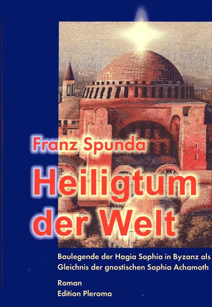 Die Trinität Kaiser Justinian I (482-565), seine Gemahlin Theodora und der Baumeister Anthemios von Tralles erfüllten sich einen Traum von überirdischer Schönheit, indem sie das gigantische Bauwerk der Hagia Sophia in Byzanz mit ihrem Herzblut und mit Unmengen von Gold, Edelsteinen und Marmor erschufen. Sophia Achamoth, die Heilige Weisheit, sollte als verherrlichte Geometrie mitten unter ihnen wohnen und als Weltwunder des Heiligen Geistes die Erde überstrahlen. Das Kreuz auf der Kuppel der Hagia Sophia sollte gleißen wie die Glorie des Allerhöchsten. An die mächtigen Mauern erging der Auftrag, so unvergänglich zu sein, wie die Gebete der Gnostiker. In diesem Roman erlebt der Leser die gnostische Begeisterung mit, die dieser Baulegende anhaftet, und er wird Zeuge, welche unfassbare Erhabenheit die Hagia Sophia in ihrer damaligen Gestalt auszudrücken vermochte. Jubelnd legt Anthemios das von ihm errichtete Weltwunder der gnostischen Sophia zu Füßen: „Ich sehe alles bildhaft vor mir. Von oben herab ergießt sich der unendliche Lichtstrom des Pleroma, strömt in die Kugelschalen der Sophia und wogt dann über in die Achamoth, von der er schließlich zum Boden absinkt. Aber von unten her, wo er in der Menschenseele erfasst wird, flutet er wieder zurück in den Lichtozean nach oben. Oder anders gesagt: Der Äther von oben verdichtet sich in der Richtung nach unten, und die Materie, die nach oben gerissen wird, verflüchtigt sich zu Äther. Ein ewiges Einatmen und Ausatmen des Pleroma, ein ewiges Wechsellied zwischen Gott und Welt. Dieser Wechselgesang aus Licht, Raum und Farbe soll im Dom der Heiligen Weisheit von uns gestaltet werden! Das übersteigt irdisches Maß!“