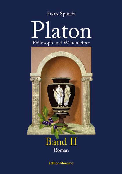 BD II: Frühe Kirchenlehrer wie Augustinus und abendländische Mystiker wie Tommaso Campanella oder Francis Bacon nahmen Maß an der von Platon verfassten Politeia und verkündeten eine Civitas Dei, einen Idealstaat, in dem Mensch und Gott in Brüderlichkeit zusammen wirken. Solch ein utopischer Staat kann zwar nicht in der sichtbaren Form begründet werden, findet aber eine Gleichsetzung mit dem letzten Ziel menschlicher Größe, dem Ankommen im Neuen Jerusalem aus der Offenbarung des Johannes und rückt für einen kultisch Initiierten in die Erreichbarkeit auf rein geistiger Ebene. Deshalb blieben Platons Werke unsterblich und spenden ihren Segen bis in die Gegenwart hinein. Der Leser durfte im ersten Band miterleben, wie sich Platon als Eingeweihter in ägyptische Mysterien in die Kette der Weisheitslehrer einreihte und einem gesunden religiösen Weltbild Gestalt verlieh. Im zweiten Band findet einerseits Platons beachtliche Schaffensperiode von Menon und Phaidon bis Nomoi ihre Darstellung