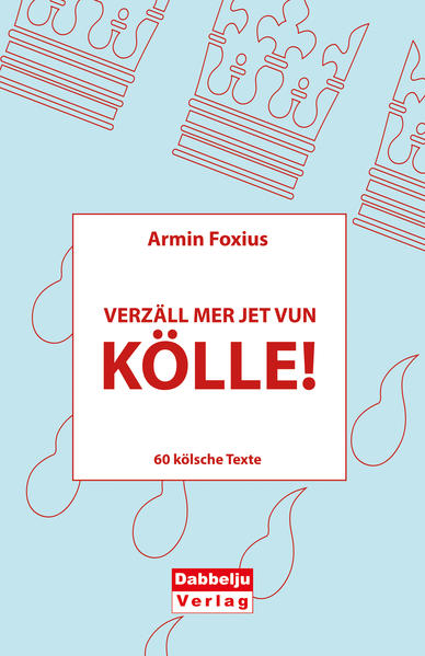 Der Kölsch-Autor Armin Foxius hat seine schönsten kölschen Geschichten zusammengetragen, die nun unter dem Titel „Verzäll me jet vun Kölle“ veröffentlicht werden. Die 60 Kölschen Verzällchen erschienen als regelmäßige, monatliche Kolumne in der Kölnischen Rundschau und sind nun zwischen zwei Buchdeckeln die ideale Lektu?re fu?r den Kölsch-Hunger zwischendurch.