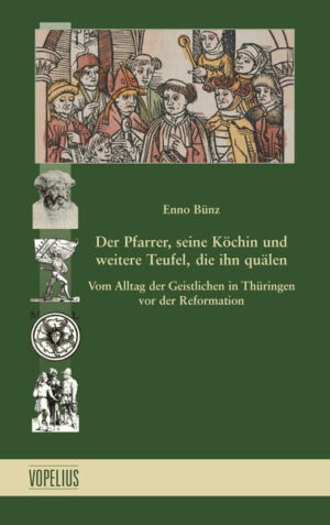 Die Reformation hat die Kirche des Mittelalters gründlich umgestaltet und neu ausgerichtet. Die Pfarrei aber war vor wie nach der Reformation die wichtigste Einrichtung, durch die die Menschen mit der Kirche in Berührung kamen. Das Pfarreileben war deshalb ein fester Bestandteil des Alltags, und dazu gehörte als Seelsorger und Vertreter der Kirche vor Ort der Pfarrer. Eine vielgelesene Satire des 15. Jahrhunderts schilderte den Alltag des Pfarrgeistlichen als eine Art Hölle, in der er unablässig von neun Teufeln gequält wird. Die Pfarrersköchin war nur einer dieser vielen Quälgeister, zu denen u.a. auch der Küster und der Bischof gehörten. Was wissen wir über die Pfarrgeistlichen des späten Mittelalters und der Reformationszeit? Welche Rolle spielten sie als Seelsorger, wie gebildet waren sie, wie vertrugen sie sich mit ihren Gemeinden, wie verhielten sie sich zur Reformation? Dies sind einige Fragen, die diese Veröffentlichung für Thüringen beantwortet.