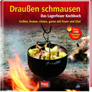 Dieser stimmungsvolle Ratgeber bietet eine Vielzahl an Tipps und Rezepten rund um’s Lagerfeuer. Wie bereiten Sie sich das Essen am offenen Feuer zu? Welche Leckereien sind schnell zu rösten oder zu braten? Wie nutzen Sie die Glut? Ob Fleisch, Gemüse oder Brot - für alle Geschmäcker bietet »Draußen schmausen« reichlich Ideen. Doch wie darf und kann man überhaupt ein Lagerfeuer entzünden? Wie hält der Topf über dem Feuer? Oder reichen einfache Spieße aus? Was kann direkt im Feuer gegart werden? Dieser Band enthält Ratschläge und Rezepte für das Feiern im Freien, aber auch jede Menge Ideen, für die man nur einen Rucksack braucht. Dieses Buch macht die Sache einfach! Sowohl einzelne Wanderer als auch Familien mit Kindern werden Ihre helle Freude an diesem komplett neuen Werk haben. Schaffen Sie sich Ihre besonderen Momente!