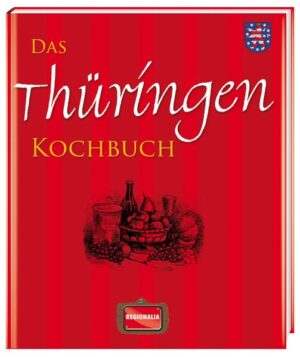 Dieses Buch beinhaltet eine Sammlung der beliebtesten Rezepte aus der guten, traditionellen Thüringer Küche zum Verzücken Ihres Gaumens. Lernen Sie den »Thüringer Kartoffelauflauf« kennen, probieren Sie »Stupper mit Speck«, »Geschmink« oder den »Thüringer Mutzbraten«. Ob einfache Gerichte für alle Tage wie »Thüringer Apfelsuppe« oder Speisen für Festtage wie »Weimarer Fleischtopf«, ob Herzhaftes wie »Serviettenkloß« oder Süßes wie »Prophetenkuchen« - für alle Geschmäcker gibt es viele wunderbare Kochideen. Mehr als 70 Rezepte in einer exklusiven Zusammenstellung - jedes Gericht leicht zuzubereiten und äußerst lecker. Das Thüringen Kochbuch - ein schönes Erlebnis!