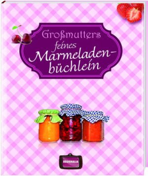 Mehr als 70 köstliche, altbewährte Marmeladerezepte präsentiert dieses Buch, alle problemlos zuzubereiten. Stellen Sie Brombeer-, Apfel-, Erdbeer- oder Quittenmarmelade selbst her. Oder kombinieren Sie Früchte zu leckeren Kompositionen. Ob für Ihre Familie oder einfach zum eigenen Genuss: Apfel-Birrne-Marmelade oder Aprikose-Honigmelone-Marmelade sind Delikatessen, die aus dem Frühstück, dem Pausensnack oder dem Abendbrot kleine Festmahle machen! Sie mögen es vor allem herzhaft? Dann probieren Sie Kürbis- oder Karotten-äpfel-Marmelade. Sie lieben das Ausgefallene und möchten Ihre Nächsten und Freunde kulinarisch überraschen? Dies gelingt Ihnen mit Aprikosenmarmelade mit Kokos, mit der Mehrfruchtmarmelade »Beerenzauber« oder mit Kirschmarmelade mit Likör. Dieses Buch bietet Ihnen eine einzigartige Sammlung traditioneller und origineller Marmeladen. überraschen Sie damit doch Ihre Nächsten und Ihre Freunde!