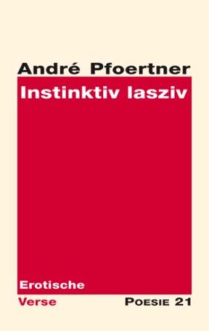 Zündeln, kokeln, kindeln' - Lustvolle Verse erhitzen die Sinne. '›Órgia‹ heißt auf griechisch Gottesdienst, und das macht neuen Sinn'. Mit einer provozierenden Kombination aus intelligenter Ästhetik und archaischer Erotik erschafft André Pfoertner Welten mit potenten Männern und sinnlichen Frauen. Seine metrisch ausgefeilten modernen Versepen widmet er einem Götterpaar aus den Anfängen der Menschheitsgeschichte sowie der mittelalterlichen Zufallsbekanntschaft des Herrn Oswald von Wolkenstein mit der Bäuerin Anna. Pfoertner zeigt sich als ein Gourmand der Liebeslyrik, dem man in jeder Strophe die verschmitzte Lust am poetischen Akt anmerkt. Diese Verse sind 'kultiviert erigiert!'