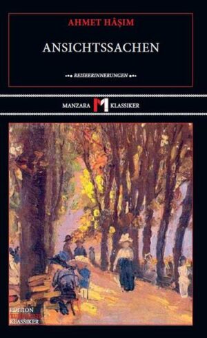 Die Reise Ahmet Hâşims findet in den 20‘er Jahren des vergangenen Jahrhunderts statt und ist zugleich eine scharfe Kritik an den durch die Moderne hervorgerufenen Lebenswandel der urbanen Stadtbevölkerung. Hâşim empfindet die Metropole Paris, das Ziel seiner Reise, als zu hektisch, zu progressiv und zu sehr dem Wandel der Zeit unterworfen. Die Reise Ahmet Hâşims kann auch als ein kleiner Ausflug in die Zukunft des urbanen Lebens angesehen werden, denn bei all der Kritik an die Lebensweise der Pariser bleibt immer ein mahnender Unterton für die türkischen Leser in der fernen Heimat: Der oft gepriesene Westen, versinnbildlicht in der damals modernsten und pulsierendsten Stadt, ist nicht die Insel der Glückseligkeit. Hâşims „Ansichtssachen“ ist eine Sammlung von Eindrücken eines nicht-europäischen Reisenden über das Leben in den goldenen Zwanzigern