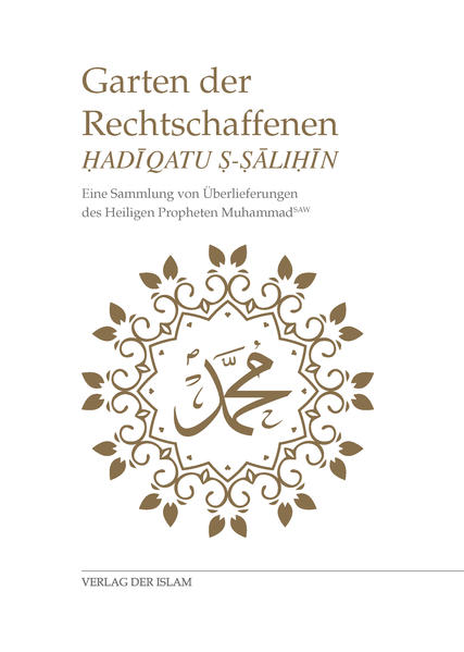 Die Überlieferungen des Heiligen Propheten Muhammad, Hadith genannt, gehören neben dem Heiligen Qur’an und der Praxis des Heiligen Propheten zu den wichtigsten Quellen der Lehre des Islam. In diesem bekannten Standardwerk sind mehr als 1000 Überlieferungen zusammengetragen, die ein detailliertes Bild des muslimischen Glaubens zeichnen. Mit höchster Sorgfalt wurden für diese Sammlung nur Hadith ausgewählt, die als besonders authentisch gelten, so dass der Leser einen erhellenden Einblick erhält in Glaube, Lehre und Ethik des Islam. Ein besonderer Fokus liegt auf die Prophezeiungen des Heiligen Begründers des Islam über die Endzeit