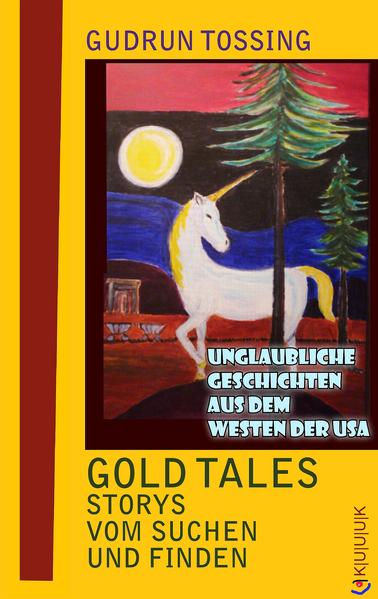 Nun also die Gold Tales. Ausgesuchte Reisegeschichten um das, was in den USA gesucht wird - ob hart, fest, falsch, flüssig. Hauptsache Gold! In diesem Buch werden wir wieder diese herrlich schrägen und ironischen Erzählungen entdecken, welche die ewigen USA-Reisen von Gudrun Tossing begleiten. Sie kennt das Land besser als ihre deutsche Heimat. und sieht konsequent hinter jedem Klappspaten den Irrtum, in jeder Pflanze eine neue Möglichkeit. Ja, jede Höhle oder gar ein baufälliger Stollen können wahre und scheinbare Schätze beherbergen. Und dann das Uran! Lassen wir uns treiben, ob in Colorado, längs des Yukon oder im jenseitigsten Museum für ein Pendleton Blanket oder gar ein Lakota Shirt. Alles kann sich wundersam anders erweisen. Gerne lauschen wir den Erlebnissen, die so überaus aufmerksam und doch mit viel liebevoller Ironie erzählt werden. Niemand erkennt so gut wie Gudrun Tossing, dass hinter jedem Wegesrand und bei jedem Einhorn im Mondesschein Ereignisse lauern, die im genau richtigen Tonfall erzählt werden müssen - und die uns Lesende zu begeistern wissen, übrigens auch für die Vereinigten Staaten: ein herrliches Reiseland. Gudrun Tossing ist eine Deutsche, die man zugleich auch als Teilzeitamerikanerin bezeichnen könnte. Sie hat fast die gesamten USA immer wieder und immer wieder bereist. Dennoch: Sie lebt seit der Geburt in Solingen. Lange Jahre war sie als Managerin in der Pharmaindustrie tätig. Heute noch wirkt sie vielfältig. Zugleich ist sie immer unterwegs. Gerne in den USA.