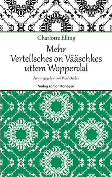 Freude, Liebe, Kummer und Leid. All das, was auch unser Leben prägt, hat Charlotte Elling zu Papier gebracht und läßt uns in Ihrem zweiten Werk „Mehr Vertellsches un Vääschkes uttem Wopperdal“ daran teilhaben. Sehr unterhaltsam und auch lehrreich für jeden, der an unserem „Wopperdaler Platt“ interessiert ist.