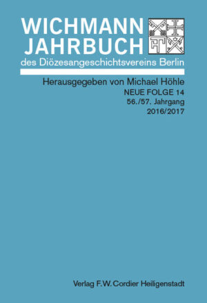 Wichmann-Jahrbuch des Diözesangeschichtsvereins Berlin | Bundesamt für magische Wesen