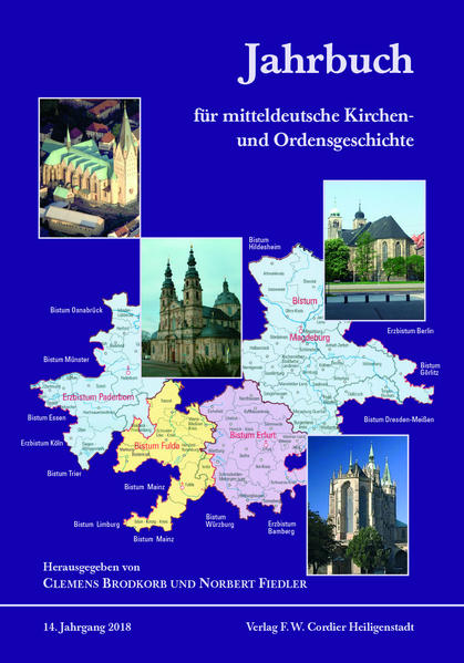 Mitteldeutschland verfügt über eine reiche kirchen- und ordensgeschichtliche Tradition, die in dieser Jahrbuchreihe regelmäßig mit unterschiedlichen Schwerpunkten behandelt wird. I. AUFSÄTZE Mit denen Handel zu treiben durch die Hochschulstatuten verboten ist ... Das Schankrecht der Universität Erfurt im Spätmittelalter und der Handel mit Bier, Von Frank-Joachim Stewing / Zum Verzechen für Wein und Bier ... Ein Beitrag zum Bier im studentischen Alltag der Erfurter Hochschule im 15. Jahrhundert, Von Frank-Joachim Stewing / Corbeia Sacra. Ein Beitrag zur Reliquienverehrung in Corvey, Von Andreas Kurte / Vorschrift und Praxis. Zur Gestaltung von Zisterzienserkirchen zwischen Ideal und Anpassung am Beispiel von Amelungsborn, Doberan und Dargun, Von Fritz Wochnik / Informationsbrücke im geteilten Bistum. Zur Geschichte der Fuldaer Bistumszeitung „Bonifatiusbote“, Von Norbert Fiedler / Katholische Kirche im eichsfeldischen Sperrgebiet. Die innerdeutsche Grenze und ihre Folgen für Gemeinden und Seelsorge, Von Torsten W. Müller / Rezeptionsprozesse der Enzyklika „Humanae vitae“ in der DDR, Von Martin Fischer II. BEITRÄGE .350 Jahre Ursulinen in Erfurt. Zur Geschichte des Ursulinenordens und seines Erfurter Konvents, Von Josef Pilvousek / Wir hatten einen Heiligen unter uns und wussten es nicht.“ Das Martyrium des Abbé Louis Jacquat in Thüringen während der letzten Monate des Zweiten Weltkriegs, Von Christine Herzog III. MISZELLEN In memoriam Weihbischof Hans-Reinhard Koch (1929-2018), Von Joachim Wanke / In memoriam Weihbischof Johannes Kapp (1929-2018), Von Heinz Josef Algermissen / IV. CHRONIK Theologische Fakultät Paderborn (Academia Theodoriana), Von Rüdiger Althaus / Katholisch-Theologische Fakultät der Universität Erfurt, Von Martin Fischer / Theologische Fakultät Fulda, Von Christoph Gregor Müller / V. QUELLEN Characterjs Polygraphjcj Kircherjanj cvm Ljngva vnjversalj P. Phjljpp Labbej Comparatio: Ein anonymes Manuskript aus dem Jahr 1663 über Athanasius Kirchers SJ Universalsprachensystem im Vergleich mit dem von Philipp Labbé SJ. Ein Gefälligkeitsgutachten?, Von Gerhard F. Strasser / VI. DOKUMENTATION Arbeitskreis Ordensgeschichte des 19. und 20. Jahrhunderts. 18. Wissenschaftliche Fachtagung am Institut für Theologie und Geschichte religiöser Gemeinschaften (IRG) der Philosophisch-Theologischen Hochschule Vallendar vom 2. bis 4. Februar 2018, Von Gisela Fleckenstein / VII. REZENSIONEN / VIII. NEKROLOGE