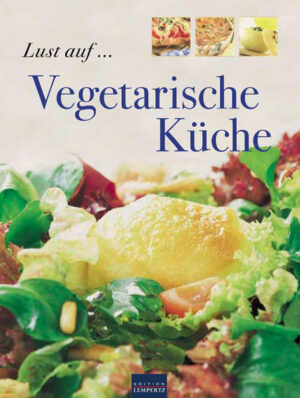 Mit anspruchsvoller Food-Fotografie. Wer Lust auf leckere Gerichte ohne Fleisch und Fisch hat, erhält in diesem Buch eine Fülle von Anregungen: Die Rezepte sind ausgewogen, phantasievoll und beinhalten alle wichtigen Vitamine und Nährstoffe. Lassen Sie sich überraschen, wie abwechslungsreich vegetarisches Essen sein kann! Ein Zusatzkapitel bietet interessante Rezeptvorschläge für eine Küche ganz ohne tierische Produkte an, die den Regeln der veganen Ernährung entsprechen. Wir wünschen einen guten Appeit!