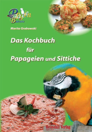 Kennen Sie das? Sie haben sich gerade zum Mittagessen an den Tisch gesetzt und kaum ihr Essen aufgetischt, da sitzen Ihre Vögel an Ihrem Teller und klauen sich die besten Stücke? Müssen Sie Ihre Vögel in den Käfig sperren, weil Sie sonst Ihr Essen „überfallen“? Oder möchten Sie Ihren Vögeln etwas Abwechslung bieten? Dann bietet Ihnen das erste deutsche Kochbuch für Papageien und Sittiche jetzt die Möglichkeit, gesund für Ihre Vögel zu kochen. Das Kochbuch bietet Ihnen rund 60 vogelgerechte Kochrezepte die dem menschlichen Essen ähnlich sehen. Leicht und schnell gekocht eine willkommene Abwechslung in jedem Vogelhaushalt. Ich wünsche Ihnen viel Spaß beim Kochen.