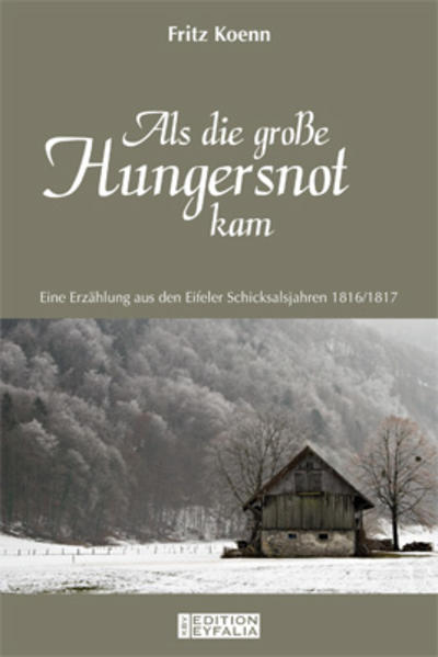 'Der große Teil der Bevölkerung der tiefen Eifel schleicht umher mit eingewundenen Augen und hohlen Wangen, gelber, an den Knochen klebender Haut, unfähig zu Arbeit und Erwerb.' Der Satz stammt von Joseph Görres, einem Publizisten aus Koblenz, und beschreibt die Folgen der schrecklichen Hungersnot von 1816. Das Frühjahr war nass und schneereich, die Saat kam erst im April unter die Erde, und im verregneten Sommer vermoderte das Heu auf nassen Wiesen. Auf den schlammigen Äckern faulten Kartoffeln und Runkelrüben, Ende Oktober rupfte man verzweifelt die spärlichen Haferhalme aus dem ersten Schnee und fuhr sie mit dem Schlitten in die Scheunen. Brot und Getreide wurden unbezahlbar. Verzweifelte Dorfbewohner sammelten Wurzeln und Blätter, Wildkräuter und Schnecken, um sie mit wässerigen Kartoffeln zu Brei zu kochen. Zu allem Überfluss mussten die heimischen Hüttenwerke, die wichtigsten Arbeitgeber der Region, wegen Zollproblemen schließen. Fritz Koenn nimmt uns in seiner Erzählung mit auf eine Reise in die Vergangenheit, in eine Eifel, in der die Menschen um das nackte Überleben kämpfen und dennoch die Hoffnung nicht verlieren. Mit einem Vorwort von Manfred Lang und Federzeichnungen von Josef Neuburg.