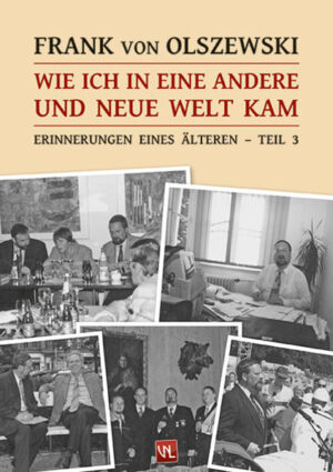 Ganz im Sinne dieser Überlegung hat es sich Frank von Olszewski in seinen 'Enkelbüchern' zur Aufgabe gemacht, ein Zeichen gegen das Vergessen zu setzen. Unermüdlich beantwortet er offene Fragen der Kinder und Enkel und hält fest, welche Stationen seinen Lebensweg geprägt haben. In dem nunmehr dritten Teil seiner Biografie knüpft der Autor nahtlos an die Vorgängerbände an und widmet sich sowohl beruflichen als auch persönlichen Ereignissen und Begegnungen, die ihm in den Jahren von 1990 bis heute zuteilgeworden sind. Immer darauf bedacht, seine persönlichen Erlebnisse so aufzuarbeiten, dass ein kulturgeschichtliches Zeitbild entstehen kann, setzt er sich damit auseinander, wie er den Niedergang der DDR und die Herausbildung eines vollkommen neuen politischen Systems im familiären, beruflichen, kulturellen und auch politischen Kontext erlebt hat. Im Zuge dieses Vorhabens spielen sein Leben in der politischen Grauzone der 90er-Jahre, seine Amtszeit als Dezernent eines Berliner Bezirks, sein unermüdliches kirchliches Engagement und die Suche nach einer neuen Heimat mit der Ehefrau eine wichtige Rolle. Mit 'Wie ich in eine andere und neue Welt kam' legt Frank von Olszewski den Abschluss seiner Erinnerungen an einen weit gespannten Bogen an Lebensjahren und -orten vor und liefert ein Dokument erzählter Lebens-und Familiengeschichte, das mit einer Fülle von Bildmaterial aus dem Familienarchiv angereichert ist.