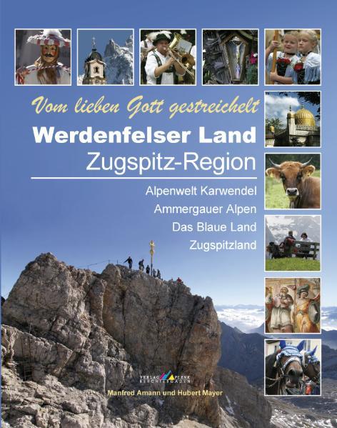 „Wer einmal hier war, kommt immer wieder!“ Diese Überzeugung war maßgebend, immer wieder ins Werdenfelser Land zu fahren. Die Vielfalt der Landschaft mit ihren Naturschönheiten, das breit gefächerte Angebot an Freizeitmöglichkeiten sowie die Heimatverbundenheit der Menschen und ihre Einstellung zu ihrer Geschichte und zu den Traditionen hat uns schließlich dazu bewogen, die vielen wunderbaren Erlebnisse festzuhalten und ein wenig zu ergründen, wo denn die Ursachen dafür liegen, dass hier Deutschlands beliebteste Urlaubsregion ist. Entstanden ist eine Hommage an Land und Leute, ein Bild- und Textband, der sich zur Vorbereitung einer Urlaubsreise, zur Orientierung vor Ort und als Andenken gleichermaßen eignet. Einheimischen verschafft es einen differenzierten Überblick über die Schönheiten ihrer Heimat und über all das, was das Werdenfelser Land und seine Menschen vom übrigen Bayern abhebt. Wir haben zusammengetragen, was aus unserer Sicht das Werdenfelser Land ausmacht. Mit rund 590 aussagekräftigen Fotos und erzählenden und erklärenden Texten wird auf über 230 Seiten ein facettenreicher Eindruck von der gesamten Zugspitz-Region in den Grenzen des Landkreises Garmisch-Partenkirchen vermittelt. Das Buch führt durch die Landschaft und beschreibt sie, es erzählt die Geschichte mit einem Extra-Kapitel zu König Ludwig II., informiert über Kunsthandwerk früher und heute und zeigt das Brauchtumsjahr, um dann die vier Regionen (Talschaften) Blaues Land, Alpenwelt Karwendel, Zugspitzland und Ammergauer Alpen mit ihren Sehenswürdigkeiten und Besonderheiten vorzustellen. Jedem der 22 Märkte und Gemeinden ist mindestens eine Doppelseite mit Hinweisen auf Geschichte, Sehenswertes, Freizeitmöglichkeiten und besondere Ereignisse im Jahreslauf gewidmet. Vom lieben Gott gestreichelt Werdenfelser Land Zugspitz-Region Alpenwelt Karwendel Ammergauer Alpen Das Blaue Land Zugspitzland