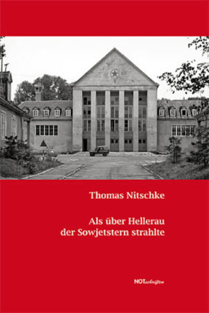 Als über Hellerau der Sowjetstern strahlte …… glich das Leben in der Gartenstadt scheinbar dem Leben in einer ganz normalen sozialistischen Vorstadtgemeinde und war dennoch etwas ganz Besonderes. Für den Autor war es zunächst die Kindergarten- und Schulzeit.Am Nachmittag traf er sich mit seinen Freunden zum Fußballspielen auf dem Heller. Dort manövrierten Soldaten der Roten Armee, die damals im Festspielhaus untergebracht waren und nach dem Krieg an dessen Giebel den roten Stern angebracht hatten, ihre Panzer über die Sanddünen. Im Sommer fuhr der Autor mit seinem Fahrrad zu „Eismenzel“, während er im Herbst den Leiterwagen seines Großvaters durch die Straßen der Gartenstadt zog und für den chilenischen Kommunisten Luis Corvalán Flaschen, Gläser und Altpapier sowie für die in der Dresdner Heide lebenden Rehe Kastanien und Eicheln sammelte … Thomas Nitschke, Jahrgang 1967, wuchs in der Gartenstadt Hellerau, einem heutigen Stadtteil von Dresden, auf.In 19 Geschichten erinnert er sich an die Zeit, als über Hellerau der Sowjetstern strahlte.