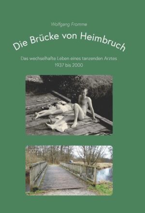 Wolfgang Fromme, Jahrgang 1937, erzählt aus seinem Leben als Arzt und Tanzlehrer. Geboren in Halle an der Saale, verbringt er die Kriegsjahre im thüringischen Finsterbergen und seine Jugend in Buxtehude. Er entdeckt die Liebe zu mehr als einer Frau, wird Tanzlehrer und studiert Medizin in Hamburg. Er arbeitet als Polizeiarzt und gehörte zu den ersten Ärzten der 1968 eröffneten Unfallklinik Ludwigshafen. Am Vincentiuskrankenhaus in Karlsruhe qualifiziert er sich zum Orthopäden und wird beim Segelclub Leopoldshafen zum Wassersportler. Als er sich 1974 im badischen Achern niederlässt, läuft mit der eigenen Orthopädie-Praxis zunächst alles rund. Doch 1990 verkauft er Praxis, gründet die Tanzschule Dr. Fromme und unternimmt mit seiner krebskranken Ehefrau Wohnmobil-Reisen durch West- und Osteuropa. Nach ihrem Tod erwartet ihn ein zweites Leben. Immer wieder zieht es ihn an die Brücke von Heimbruch südlich von Buxtehude.