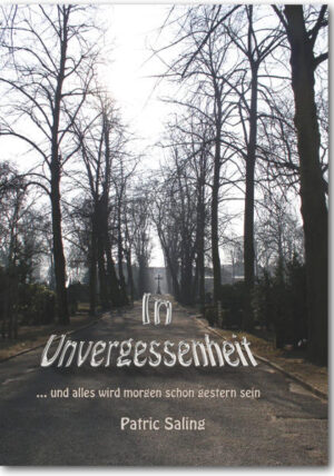 Patric Saling trifft mit seinen Worten genau das, was andere am liebsten verschweigen. ›In Unvergessenheit‹ ist ein Labyrinth der Gefühle, aus dem es kein Entrinnen gibt. Horst Rückert - ein Fernfahrer - wird eines Abends vom Schicksal an eine Tankstelle geführt, an der er eine junge Frau begegnet und diese wider seinen Gewohnheiten in seinem Lastwagen mitnimmt. Diese Begegnung verändert abrupt sein ganzes Leben. Es kommt zu einschneidenden Ereignissen, die seine gewohnte Ordnung zerrütten - zu sehr verändert die junge Frau das Leben des gottesfürchtigen Kraftfahrers. 'Es gibt im Leben viele Wege, die man beschreiten kann, aber erst am Ende eines Weges weiß ein jeder, ob dieser auch der Richtige war.' Jetzt - nach vielen Jahren - gelingt es Rückert, diese Ereignisse jener kühlen und trostlosen Novembernacht aufzuarbeiten und vor dem geneigten Leser auszubreiten.