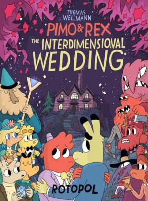 After the surprising success of the first volume, the adventures of Pimo and Rex continue: Rex is finally led to the wedding altar by his fiancé Leopold while Pimo struggles with his new role as best man. His heart- throb, the magic muse Margret does not stop turning his head and amid the wedding guests is a mysterious cavalier who should not be left unobserved. While the friends celebrate, the sly Yaya embarks on a journey to steal the First Eye, a legendary magic wand that promises immortality. And above everything hangs a sinister threat: in the lonely volcano Roudberg, an extremely dangerous prisoner, is preparing her escape.