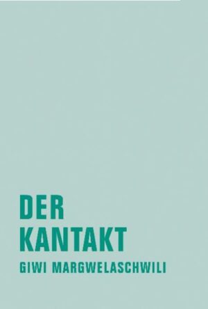 In DER KANTAKT wird der große deutsch-georgische Autor Giwi Margwelaschwili selbst zu einer Figur seiner Lese- und Lebenswelten. 1995 ist er Stadtschreiber von Rheinsberg. Folgerichtig liest er dort „Rheinsberg - Ein Bilderbuch für Verliebte“ von Kurt Tucholsky. Und er versucht, mit Tucholskys Liebespaar Wölfchen und Clairchen in Kontakt zu treten, um sie darauf aufmerksam zu machen, dass sie Figuren der Literatur sind und ihre Liebe in dieser Form unvergänglich ist. Dass sie immer, wenn ein Leser und Leserinnende 21. Jahrhundert.