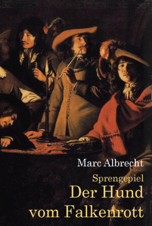 Der Rittmeister Sprengepiehl befehligte im Dreißigjährigen Krieg eine Söldnergruppe und war für scheinbar "magische" Taktiken bekannt. In Marc Albrechts Roman erlebt der junge Johann Krieger den "sagenhaften Hund vom Falkenrott" von seiner menschlichen Seite bis zu dessen Verurteilung und Verbannung.