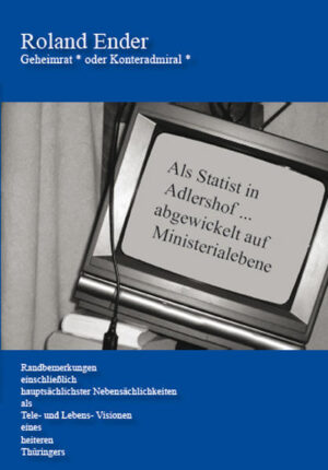 König Salomo und Karl Valentin haben natürlich Recht. Es geschieht nichts Neues unter der Sonne und es ist alles schon gesagt, nur noch nicht von allen. Ich habe mir deshalb erlaubt, zu den letzten 65 Jahren ein paar Lebensgedanken als winziges Mosaiksteinchen zu äußern, so konkret wie möglich und in der vorliegenden speziellen Art und Weise. Es ist selbstverständlich nur "meine Wahrheit", welche sonst? Vierzig Jahre lang stand die unumstößliche These am Osthimmel: Für immer DDR, für immer DDR-Fernsehen. Außer einer westdeutschen Hellseherin mit dunklem Schleier hat niemand offiziell dieser Weissagung widersprochen. Das Ende 1989 hat uns alle in seinen Bann geschlagen oder auch gefesselt. Von den vielen Adlershofer Mitstreitern, die auch den Humor als Geisteshaltung verinnerlicht hatten, haben sich bisher leider nur wenige mit "ihrer konkreten Wahrheit" zu Wort gemeldet.